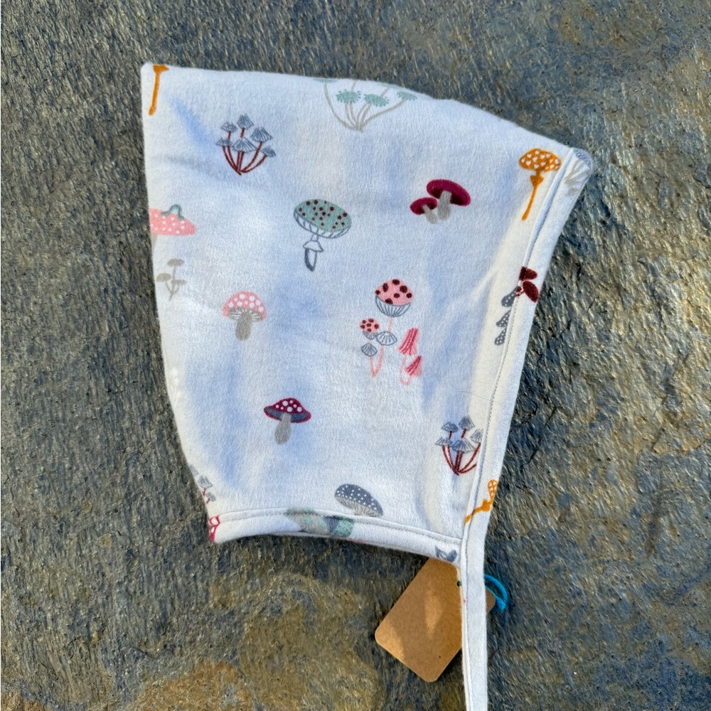 Baby Mushroom Print Gnome hat  - Multicolor